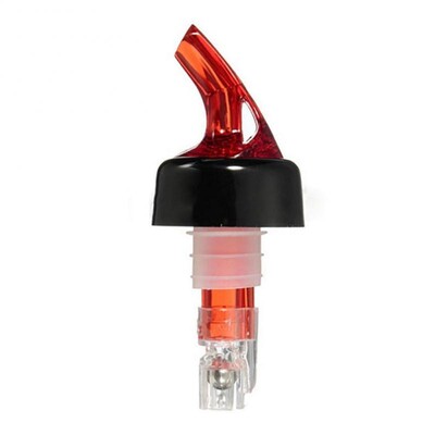 1 db hordozható 20 ml/30 ml mennyiségi boröntő alkoholos folyadék adagoló olajmérő palack kifolyó boros dekantáló rúd