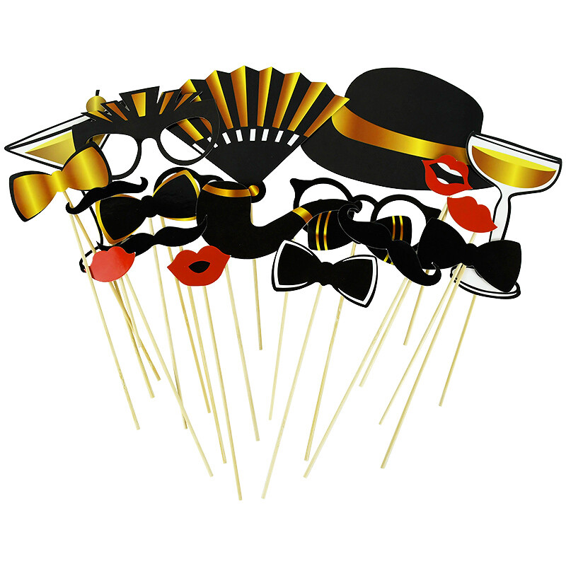 Esküvői parti fotófülke kellékei Mrs. Menyasszony és Vőlegény maszk Kézi Photobooth Leánybúcsúi menyasszonyi zuhany dekorációk