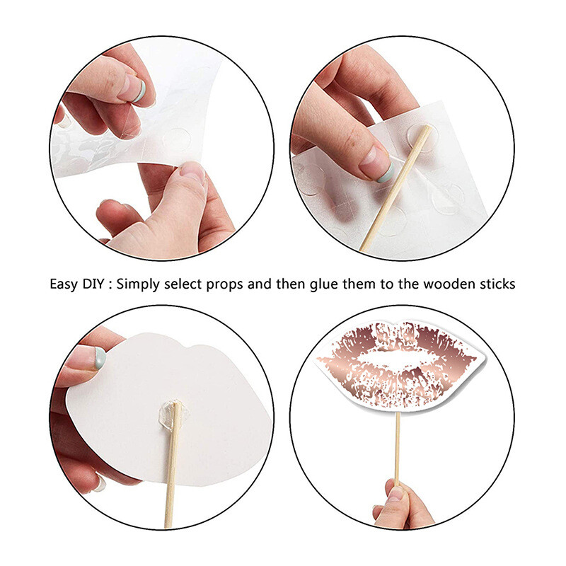 1 rinkinys Bride To Be Handheld Photo Prop Kartoninis Žiedas Šampano akiniai Rėmas Prop Višta mergvakario Reikmenys Vestuvių Dušo Deco