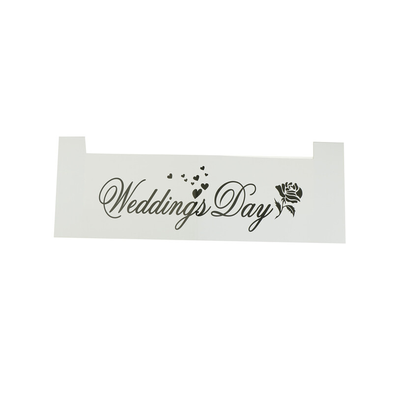 Ρομαντική κορνίζα γάμου Φωτογραφία στηρίγματα Photo Booth Διακόσμηση γαμήλιων πάρτι