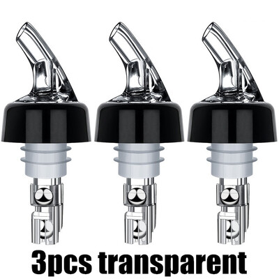 3 vnt. 30 ml automatinis matuojamas butelių pilstiklis Quick Shot spiritinių gėrimų vyno kokteilių dozatoriaus baro įrankis vyno išpilstiklis