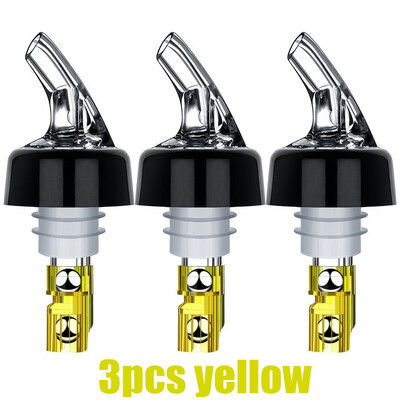 3 vnt. 30 ml automatinis matuojamas butelių pilstiklis Quick Shot spiritinių gėrimų vyno kokteilių dozatoriaus baro įrankis vyno išpilstiklis