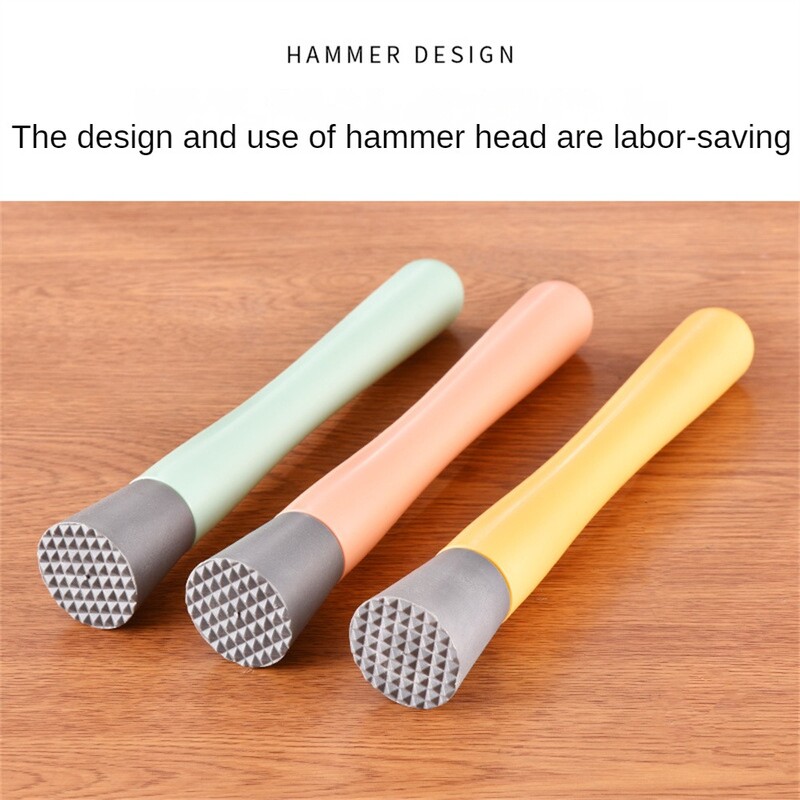 Baro kokteilių pieno arbatos parduotuvės įrankis Patvarus sulaužytas ledas Baras Ledą laužantis plaktukas Vaisių plaktukas Patogūs rankenos juostos priedai