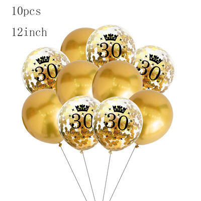 1db Rose Gold 30 40 50 60 éves műanyag szemüvegek születésnapi fényképes kellékek felnőtteknek boldog születésnapi parti évfordulós dekorációs kellékei