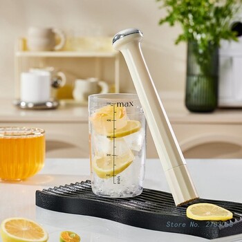 Мултифункционален коктейл Muddler Natural Muddler Barware Muddler Направи си сам напитка Fruit Muddler Натрошен лед Чаша за вино Миксери Бар инструмент