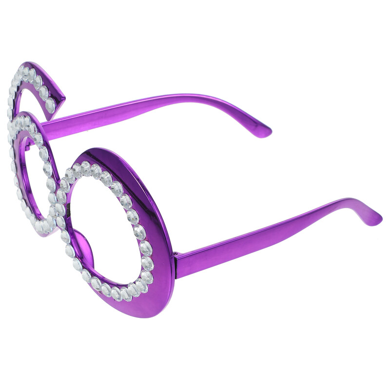 Gimtadienio akiniai, vestuvių ceremonijos papuošimai, jubiliejus, skirtas 60-osioms akinių fotorekvizitų dovanoms