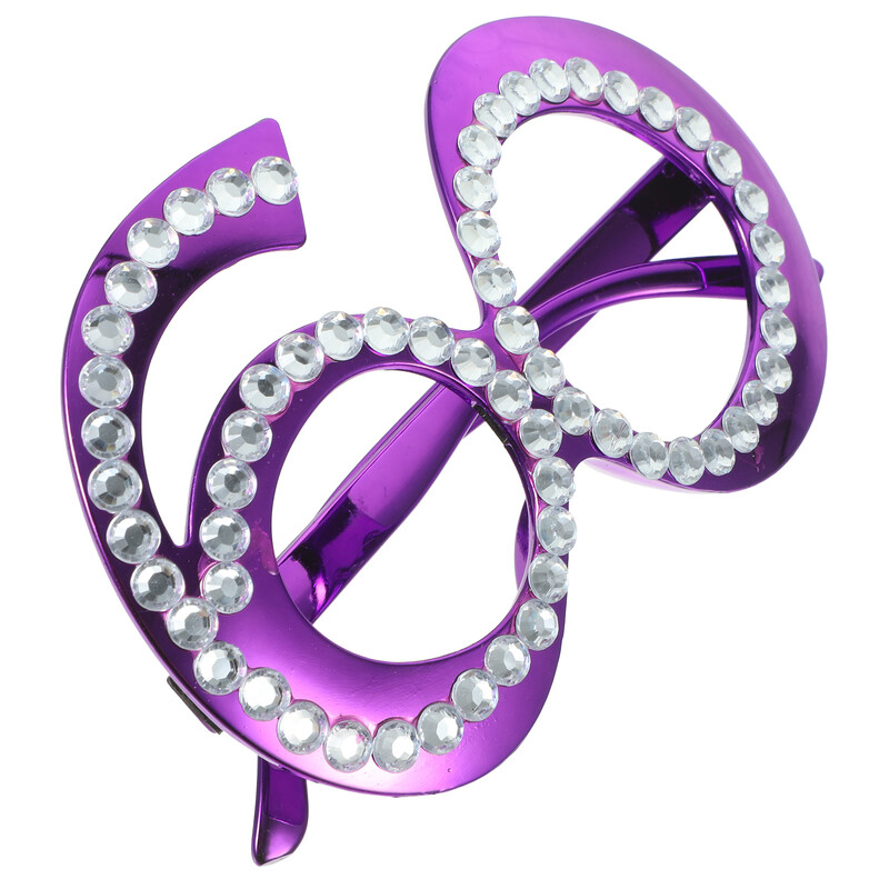 Gimtadienio akiniai, vestuvių ceremonijos papuošimai, jubiliejus, skirtas 60-osioms akinių fotorekvizitų dovanoms