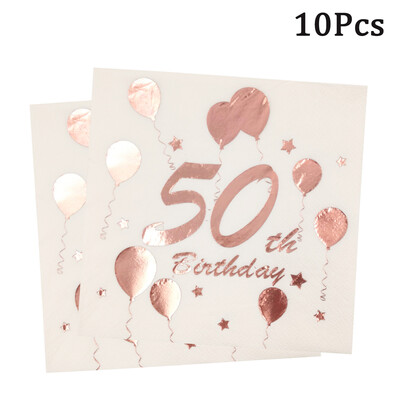 1 db 30 40 50 60 éves rózsa arany szemüveg felnőtt születésnapi bulihoz készült fényképes kellékek évfordulós rendezvényre barkács dekoráció