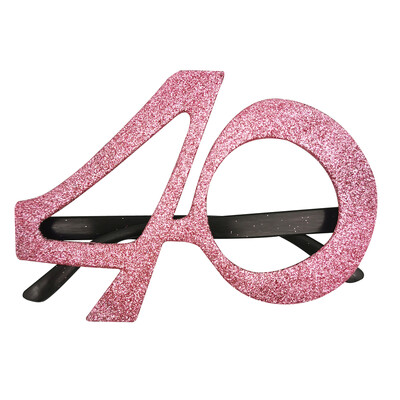 1 db 30 40 50 60 éves rózsa arany szemüveg felnőtt születésnapi bulihoz készült fényképes kellékek évfordulós rendezvényre barkács dekoráció