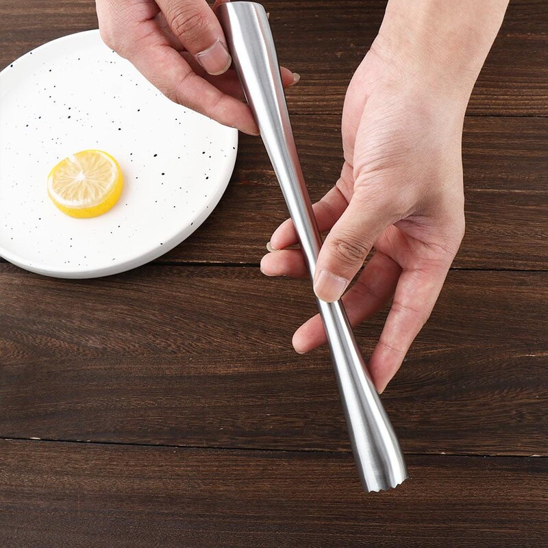 „Pasidaryk pats“ baro strypo plaktukas, senamadiškas kokteilių maišytuvas ledo smulkintuvas „Mojito“ maišymo įrankis