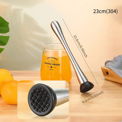 Daugiafunkcinis nerūdijančio plieno ledo plaktukas, susmulkintas popsicle lazdelės, kokteilis ledo kubelių vaisių smulkintuvas, grūstuvės, grūstuvės