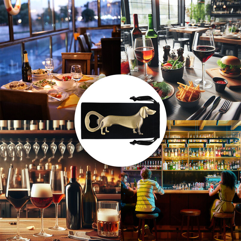 Tacskó Üvegnyitó Sörajándékok Férfiak Női Kolbász Kutyaszeretők Bár Kiegészítő Szerkentyű Sörital-üvegnyitó