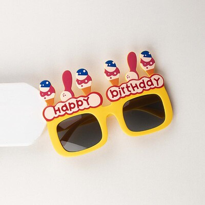 Fotózás kellékek Szemüvegek Boldog születésnapot Lánybúcsú Születésnapi Party Dekoráció Photobooth Születésnapi Felnőtt Gyermekszemüvegek