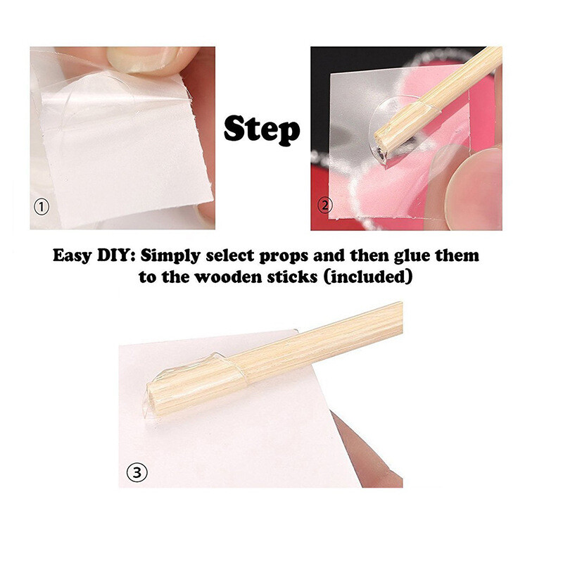 Fotó kellékek Photobooth Just Merried Vicces szemüvegek DIY Születésnapi Babazuhany fiú lány Photo Booth kellékek Esküvői dekorációk