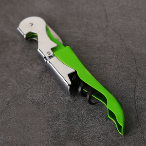 11 spalvų vyno alaus butelių atidarytuvas Kamščiatraukis Profesionalus dvigubo vyrio padavėjai Vyno butelio alaus kamštelio atidarytuvas Barware