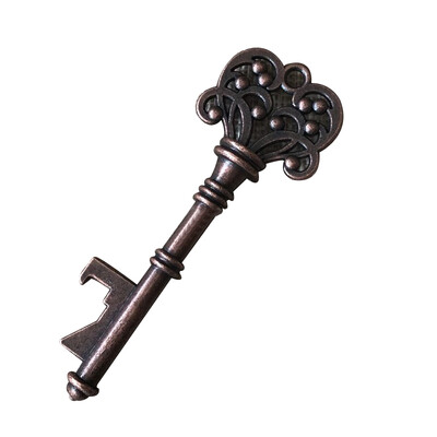 Namų virtuvės raktų pakabuko butelių atidarytuvas Metal Roses Raktų pakabukas Raktų pakabukas Butelių atidarytuvo baro įrankis Kūrybinis namų dekoras