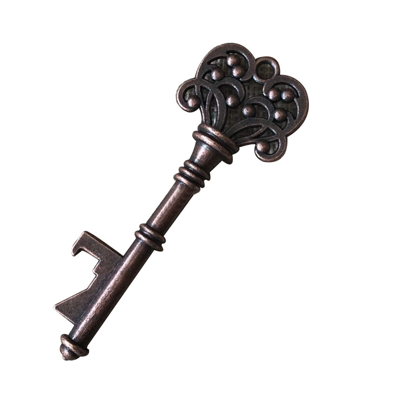 Namų virtuvės raktų pakabuko butelių atidarytuvas Metal Roses Raktų pakabukas Raktų pakabukas Butelių atidarytuvo baro įrankis Kūrybinis namų dekoras