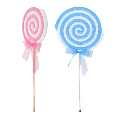 2 τμχ Lollipops Candy Photo Studio Σκουπίδια Διακόσμηση γαμήλιων πάρτι Giant for