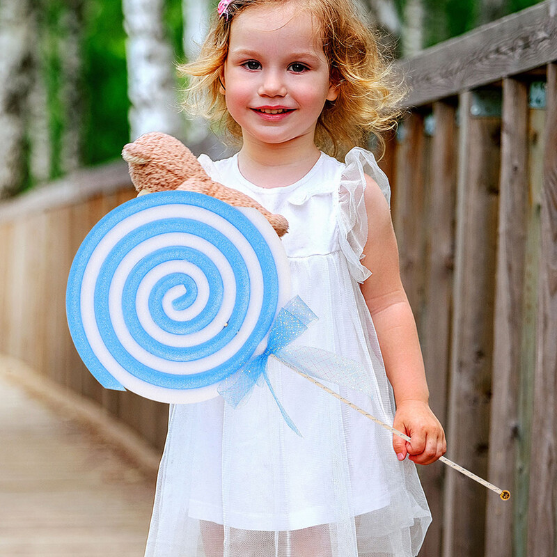 2 db Nyalóka Cukorka Fotóstúdió Kellékek Esküvői Party Dekoráció Dekorációk Óriás for