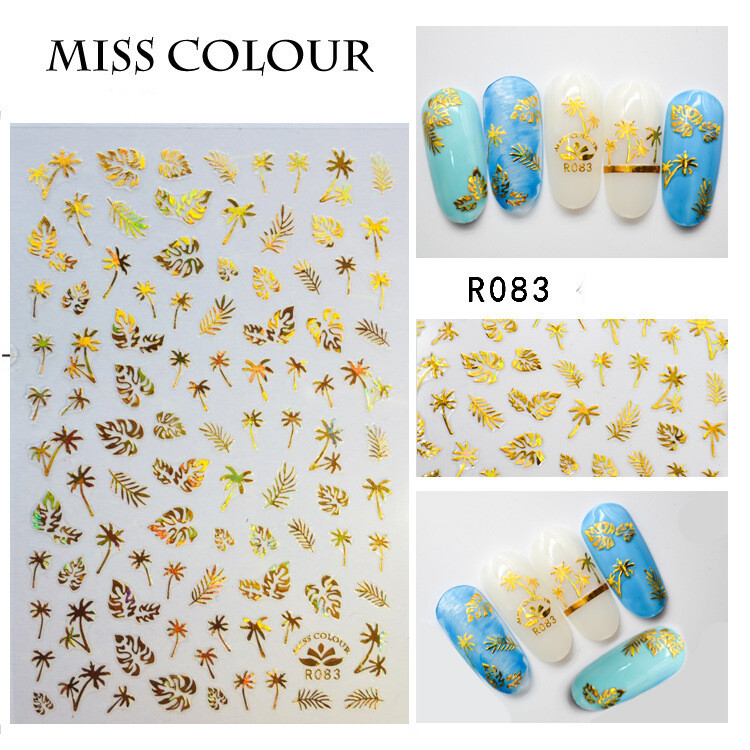 Αυτοκόλλητα νυχιών με αστέρι και φεγγάρι Πέντε αστέρια προμήθειες νυχιών τέχνης Αυτοκόλλητα νυχιών R263 Μεταλλικά στολίδια νυχιών Constellation