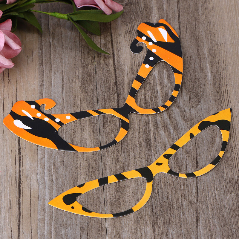 25 τεμ. Προμηθευτής για στολισμό για πάρτι για γάμους, παπιγιόν Leopard Design Photobooth