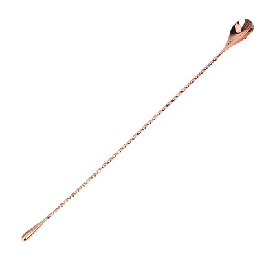 21/25/30 cm ilgos spiralinės rankenos kokteilių šaukštas barmeno gėrimų plaktuvas, maišyklės maišyklės viskio maišyklės viryklės virtuvės baro reikmenys, 1 vnt.