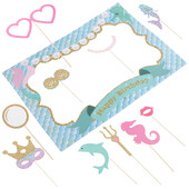 11 db Photobooth keret Esküvői Photomaton Kiegészítők Fotobudka Születésnapi Party Dekoráció Pózoló Kellékek Sellő kellékek és