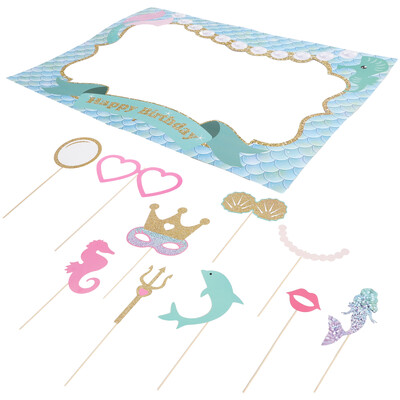 11 db Photobooth keret Esküvői Photomaton Kiegészítők Fotobudka Születésnapi Party Dekoráció Pózoló Kellékek Sellő kellékek és