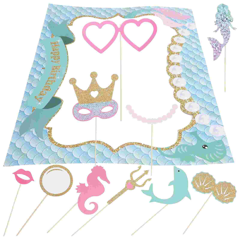 11 db Photobooth keret Esküvői Photomaton Kiegészítők Fotobudka Születésnapi Party Dekoráció Pózoló Kellékek Sellő kellékek és