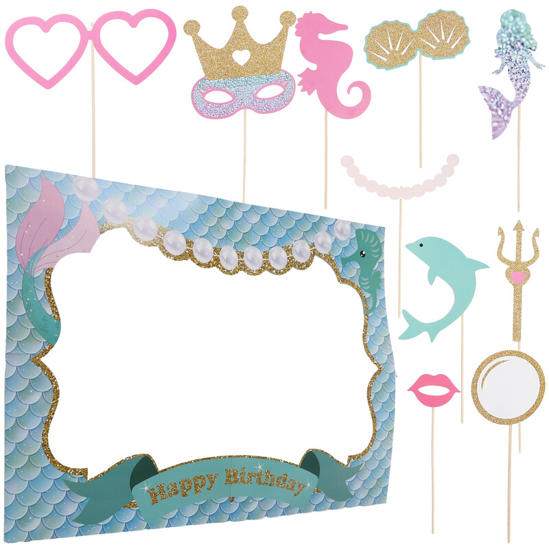 11 db Photobooth keret Esküvői Photomaton Kiegészítők Fotobudka Születésnapi Party Dekoráció Pózoló Kellékek Sellő kellékek és