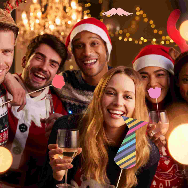 Esküvői fotó menyasszony születésnapi dekoráció kellékek lányoknak. Öntsön Photobooth Sticks partit