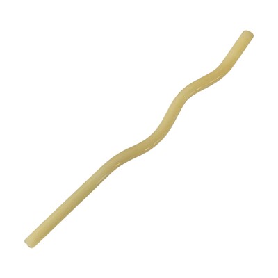 Paie de sticlă reutilizabile Paie colorate de sticlă transparentă pentru smoothie Milkshake Ceai Suc Cocktail Eco-friendly Sticla cu borosilicat ridicat
