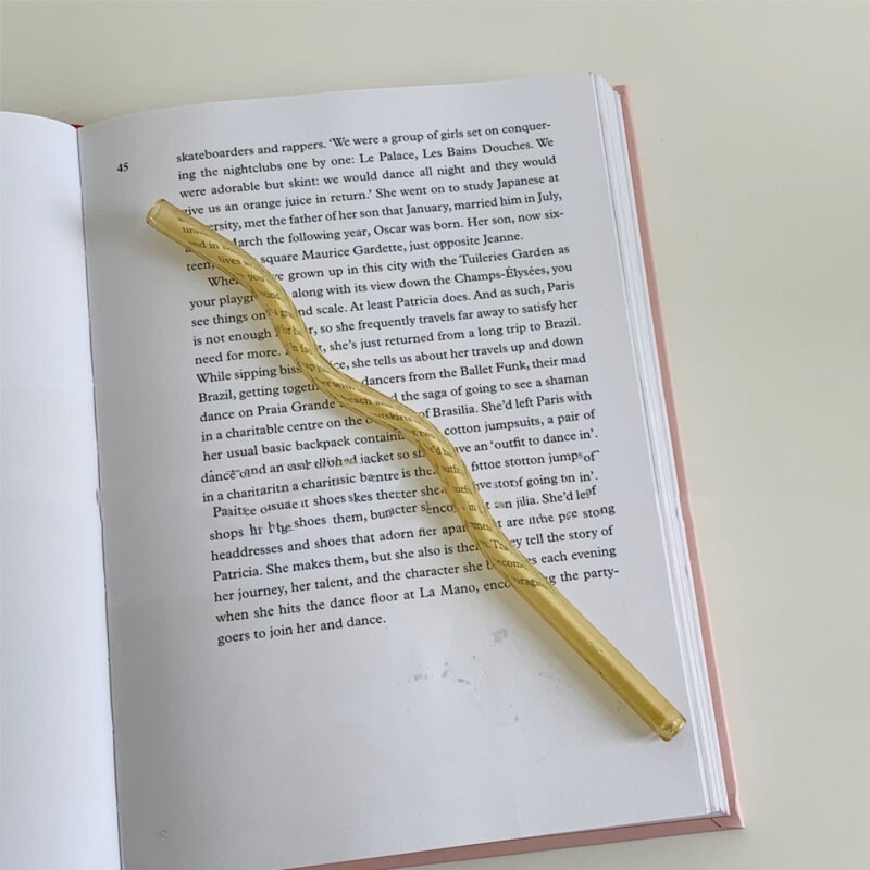 Daugkartinio naudojimo stiklo šiaudeliai Spalvingi skaidraus stiklo šiaudeliai kokteiliams pieno kokteiliams arbatos sulčių kokteiliams Ekologiškas didelio borosilikato stiklas