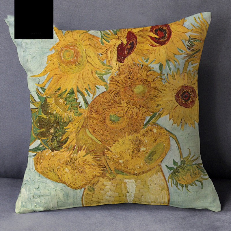 Αφηρημένα δέντρα σπιτιών λινό καναπέ διακοσμητική μαξιλαροθήκη προθάλαμος διακοσμητική μαξιλαροθήκη διασυνοριακό μαξιλάρι καυτών πωλήσεων