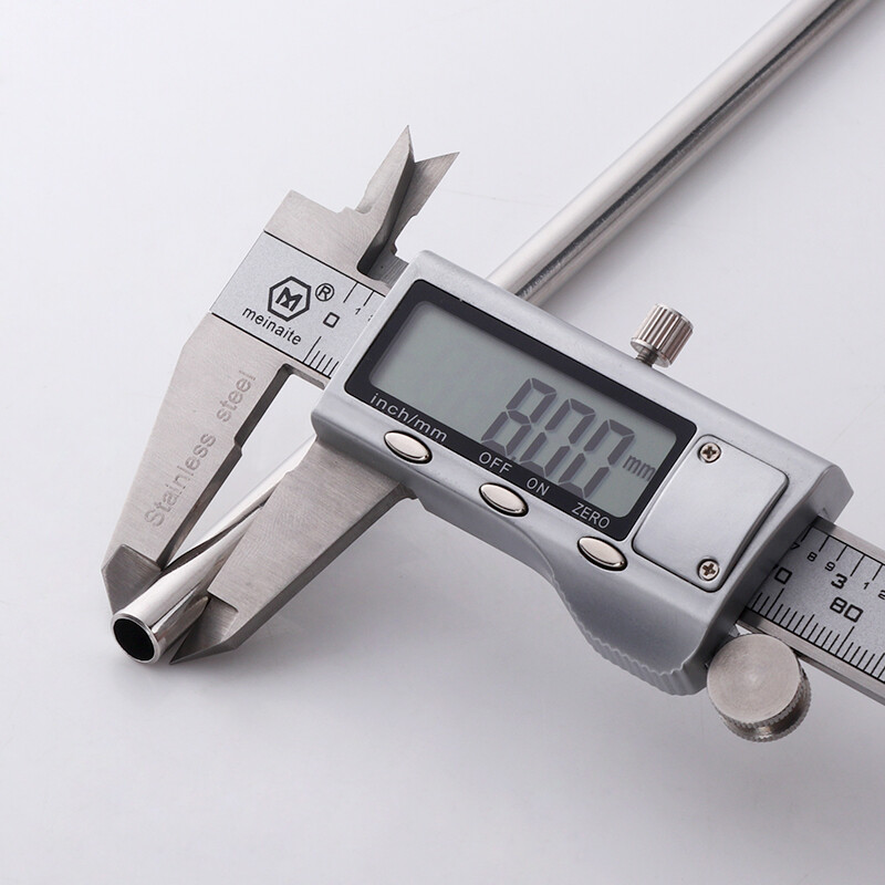 304 nerūdijančio plieno tiesus išlenktas metalinis šiaudelis su šepetėliu, vaisių sulčių gėrimų indas, baro vakarėlis, 2 vnt., 8 mm