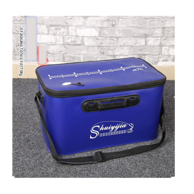 Daugiafunkcis EVA sulankstomas gyvų žuvų kibiras, sustorintas žuvų apsaugos kibiras, žvejybos dėžė, sustorėjusi žuvų dėžė, žvejybos dėžė, tvirta ir patvari