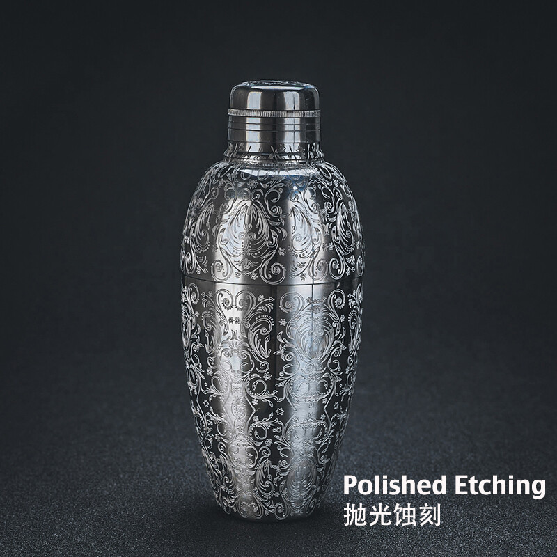 500 ml kokteilių plaktuvas 3 vnt. vintage baro plaktuvo baro įrankiai