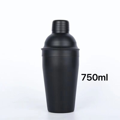 550/750 ml Krāsains nerūsējošā tērauda šeikeris trīs sekciju kokteiļu šeikeris ar rokām gatavotu piena tējas tases kokteiļu šeikeri ballītēm jauktu dzērienu bāra rīks