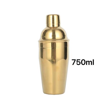 550/750 ml Krāsains nerūsējošā tērauda šeikeris trīs sekciju kokteiļu šeikeris ar rokām gatavotu piena tējas tases kokteiļu šeikeri ballītēm jauktu dzērienu bāra rīks