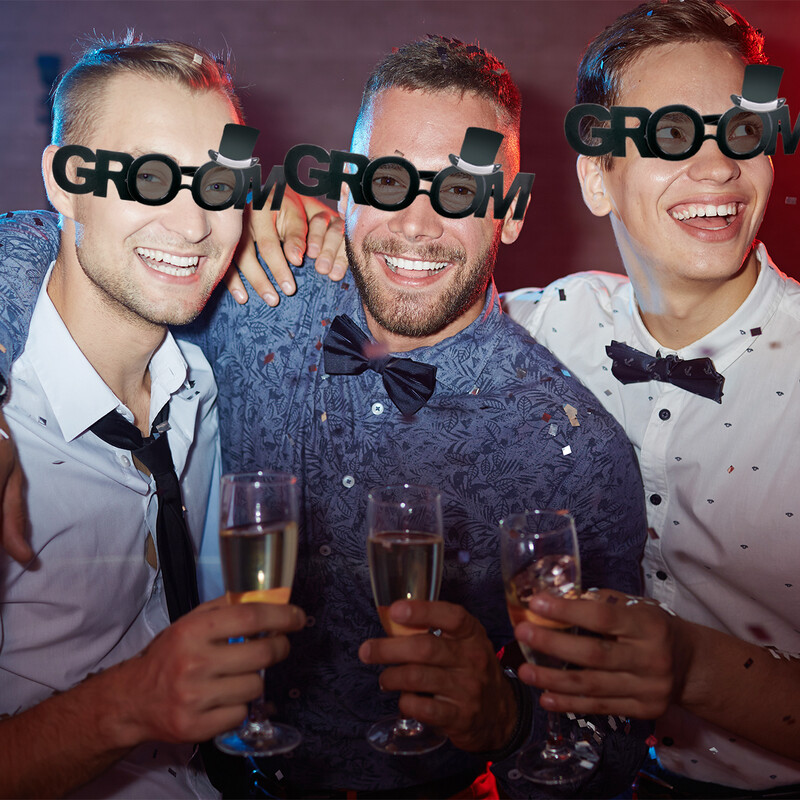 Mireasă Mire Ochelari amuzanți Petrecerea burlacilor Ochelari de vedere Foto Recuzită Decorare pentru petrecerea de nuntă Favoruri pentru dușul de nuntă