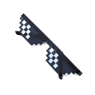 Disko deju saulesbrilles fotokabīnes rekvizīti Smieklīgi mozaīkas brilles bāra priekšnesuma rekvizīti Priecīgas parodijas ballītes dekoratīvie foto rekvizīti