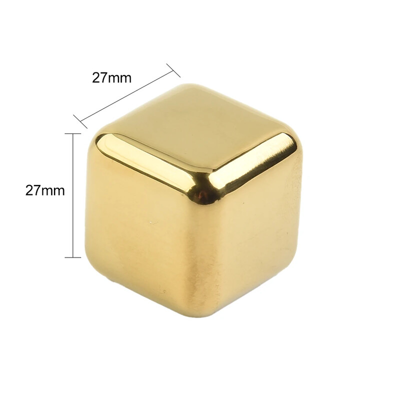 304 nerūdijančio plieno ledo kubelių rinkinys, daugkartinio naudojimo vėsinimo akmenys degtinės viskio vyno aušinimo metalo kubo roko vakarėlio baro įrankis