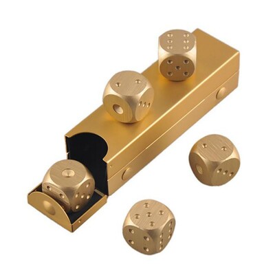 5 vnt Aliuminio lydinio kauliukų rinkinys Viskio kauliukų akmenėlių ledo kubelių kibiras Daugkartinio naudojimo Laikyti vyną atšaldyti pokerio vakarėlio kauliukų priedai