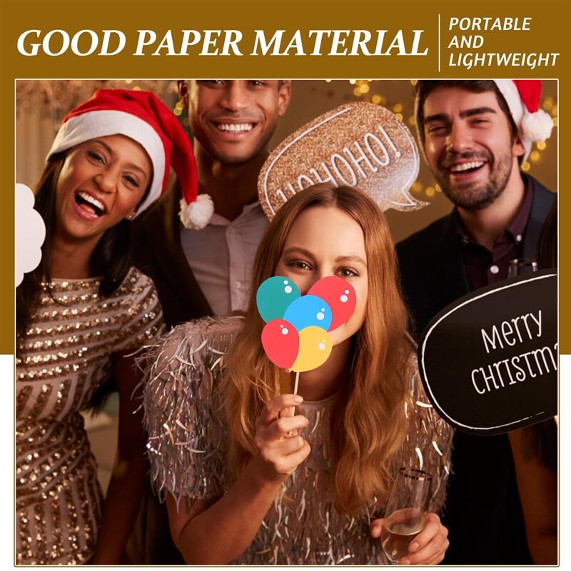 36 DB Esküvői Photomaton Kiegészítők Kiegészítők Öltözködési Kiegészítők Karácsonyi karneváli karneváli dekorációk Propbooth kellékek