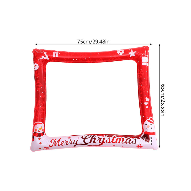 Fotókeret kellékek karácsonyi keretek kép party kellékek kellékek PVC esküvői szelfi felfújható