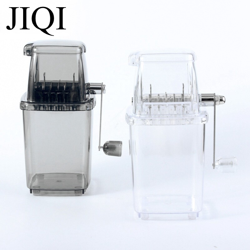 Mini ledo smulkintuvas rankinis skustuvas Nerūdijančio plieno ašmenys Rankinis ledo smulkintuvas Slušiniai Glotnybės Smulkinimo įrankis Kepto ledo aparatas