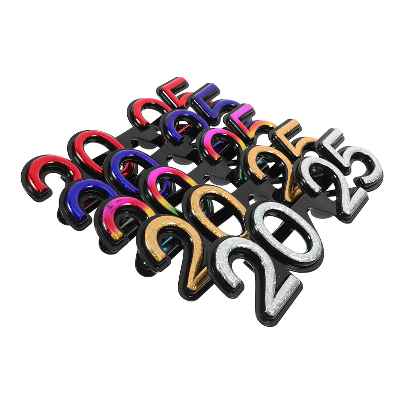 5 buc. Ochelari de petrecere 2025 Ochelari de vedere Accesorii pentru costum de Anul Nou Ochelari de soare Decorație Recuzită foto Rechizite de performanță