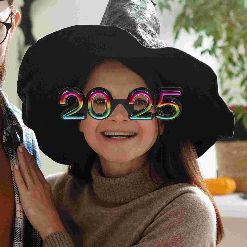 5 buc. Ochelari de petrecere 2025 Ochelari de vedere Accesorii pentru costum de Anul Nou Ochelari de soare Decorație Recuzită foto Rechizite de performanță