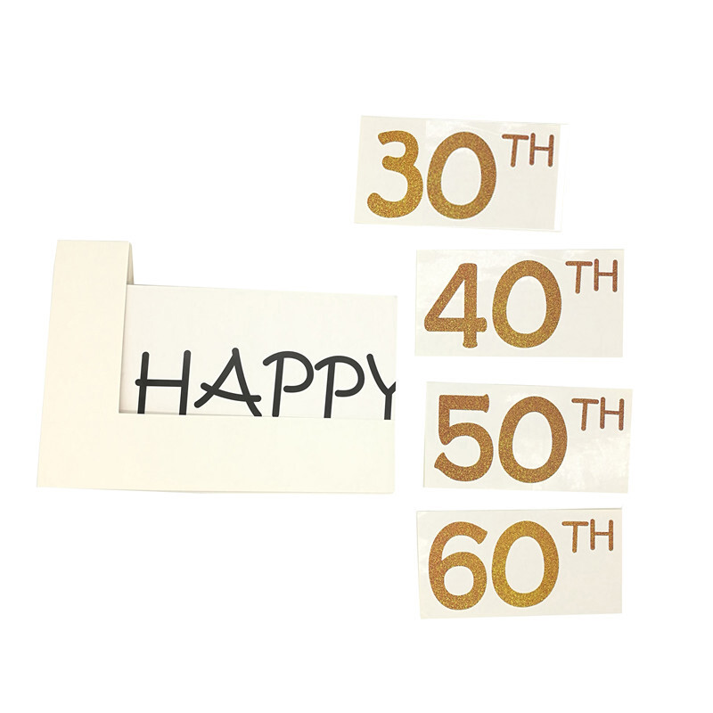 1Pcs 30 40 50 60 Year Photo Booth Props Πλαίσιο για ενήλικες 30ο πάρτι γενεθλίων Γυναικείες Ανδρικές Επετειακές Photobooth Props Wedding Supplies