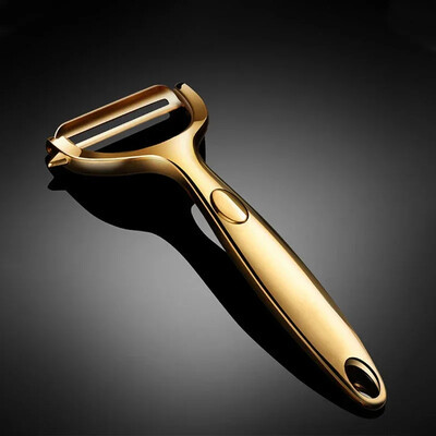 Zöldséghámozó Sárgarépa burgonyahámozó rozsdamentes acél hámozó ergonomikus csúszásmentes fogantyúval és éles pengéjű konyhai eszközökkel